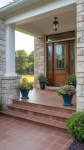 20+ Gorgeous Tiled Front Porch Ideas to Instantly Elevate Your Curb Appeal